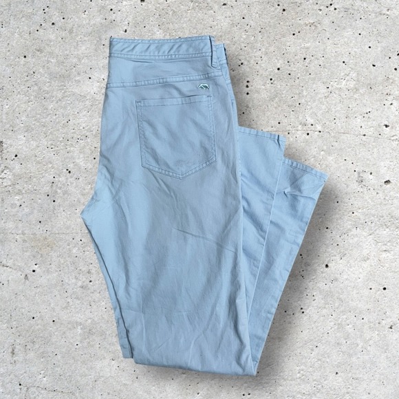 Onward Reserve Other - Onward Reserve Mens Light Blue Chino Pants Flat Front Straight Leg Size 33x32